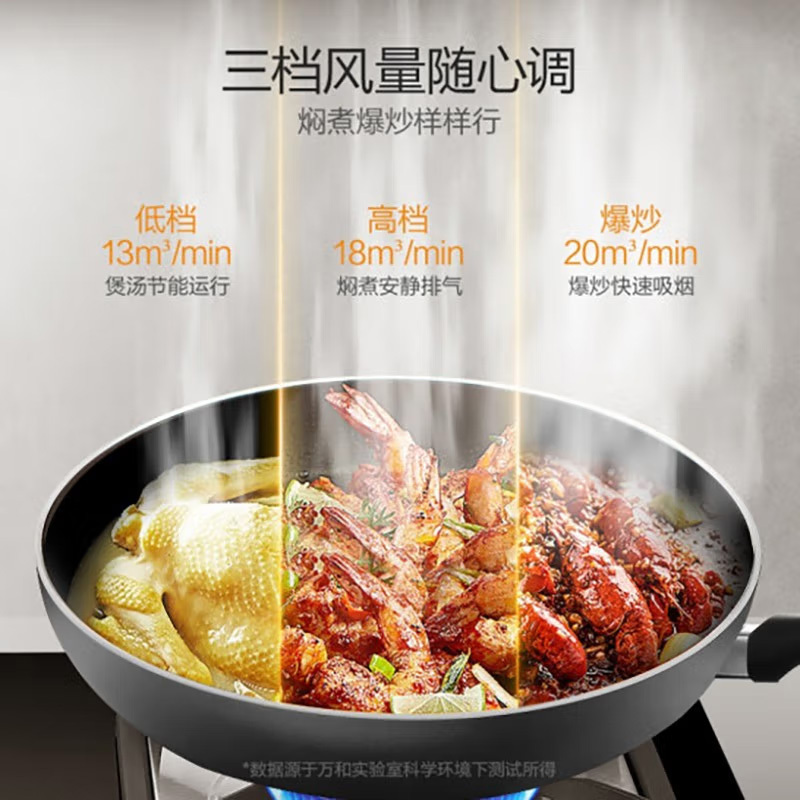 万和(Vanward)20m³手感智控欧式烟灶套餐X737A+C5B天然气烟灶套餐