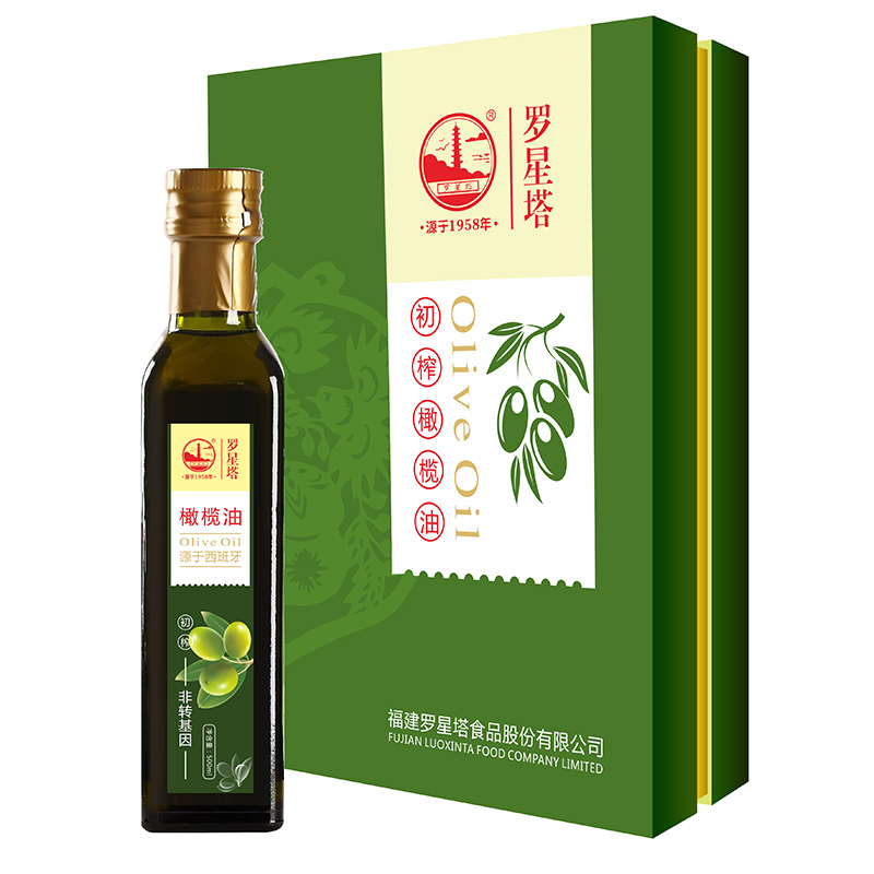 罗星塔 初榨橄榄油礼盒 500ml*3
