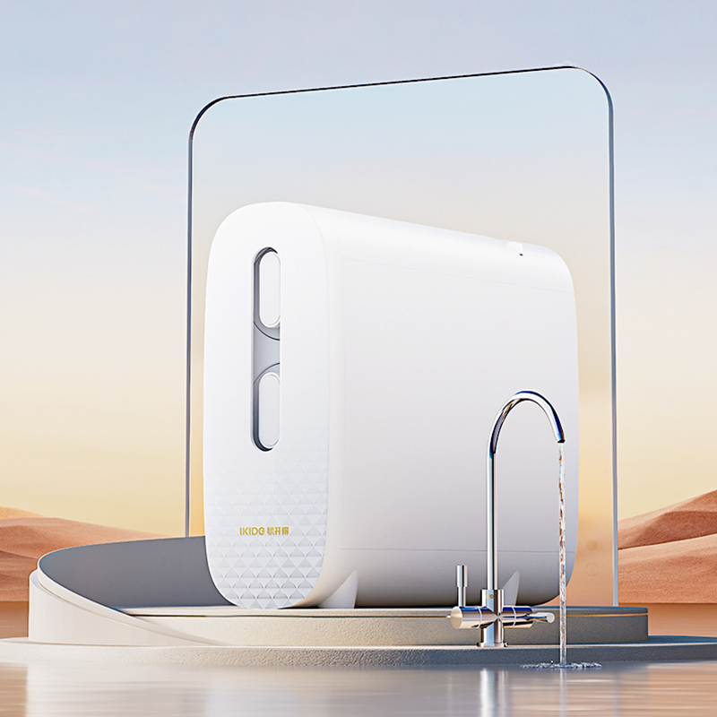 易开得净水器白金系列L1S台下式400G反渗透净水机高清大图