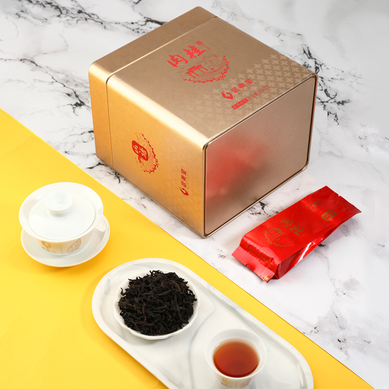 武夷星山语SY1300正岩肉桂茶叶礼盒装264g武夷岩茶肉桂茶送礼茶叶
