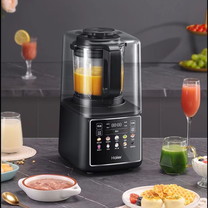 海尔 破壁机HPB-TC1W1211家用多功能智能静音降噪豆浆机自动一体高清大图