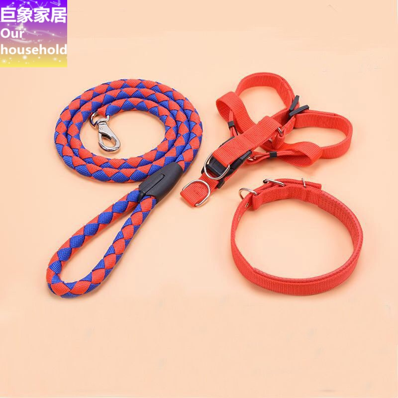 品牌精选狗狗牵引绳狗绳狗链加长加粗泰迪金毛萨摩耶宠物狗狗项圈狗狗