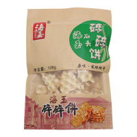 海玉休闲饼干石头碎碎饼零食饱腹感混合口味108g*5袋(口味随机)