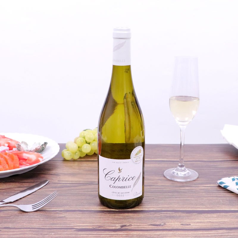 明星普莱蒙特联盟caprice法国农业金奖达颜鸽龙白佳酿白葡萄酒750ml