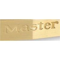 玛斯特锁 MASTER LOCK 150MCND 7mm锁钩，25mm锁钩净高，5弹子50mm铜挂锁