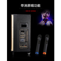 特美声QX-1520移动拉杆音响录音蓝牙消音电瓶音箱