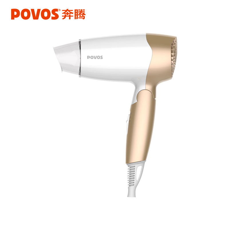 奔腾(POVOS)电动吹风机 PH1602 便携可折叠 1400W大功率 2档可调节 恒温护发 过热保护