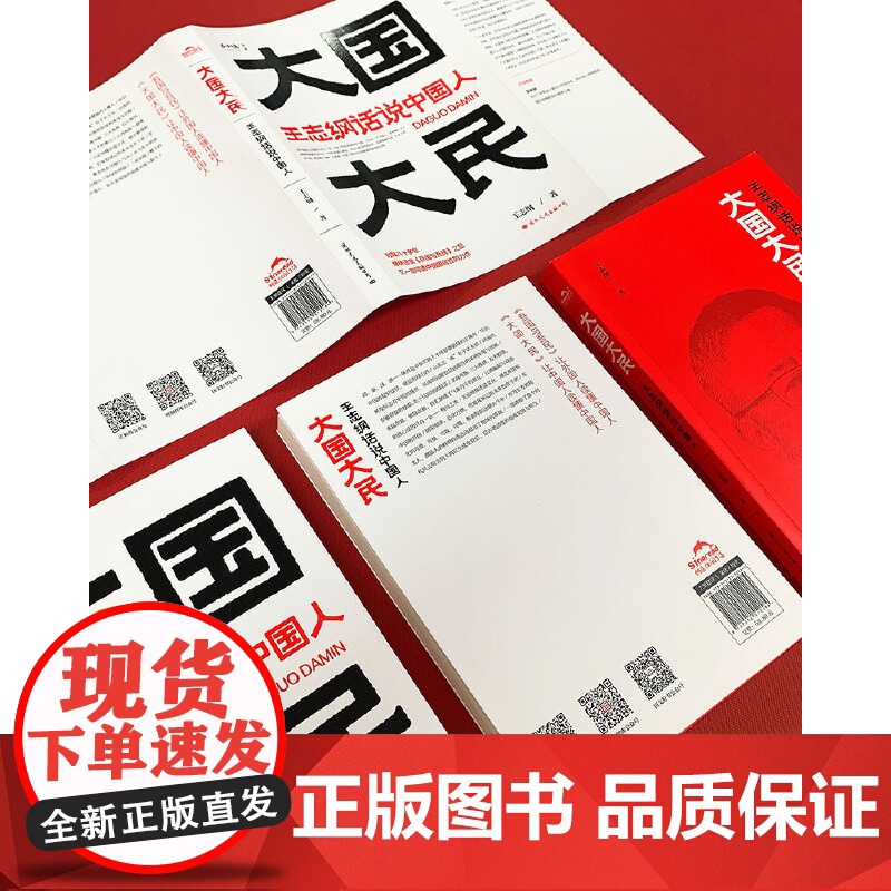 正版!大国大民 王志纲话说中国人 读懂中国读懂中国人读懂中国社会运作的底层逻辑 大国密码大民须知 中国国民性文化正版高清大图