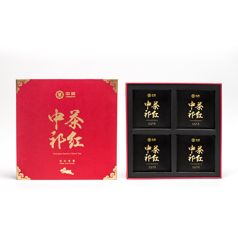中粮中茶祁红香螺红韵礼盒160g CTA0228A