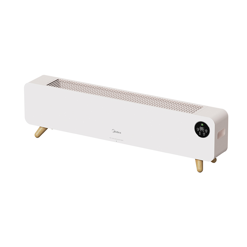 美的(Midea)石墨烯踢脚线取暖器 家用电热电暖器立式语音遥控节能电暖气片浴室防水暖风机移动地暖 HDS22QHR