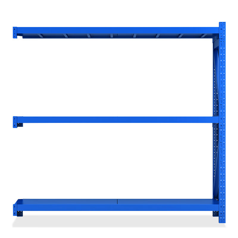 域赢仓储超市货架置物架仓库展示架子150kg每层1200*400*2000mm三层副架高清大图