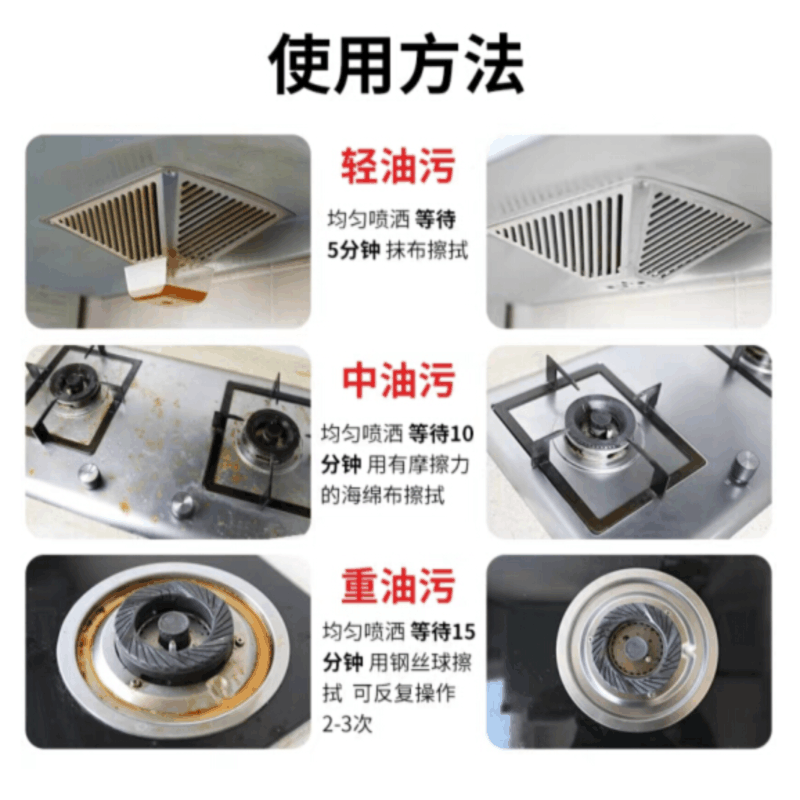 仟雅居去油王厨房清洁剂组合图片