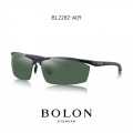 Bolon暴龙太阳镜男士运动司机镜开车墨镜时尚高清偏光潮太阳眼镜潮 A09/镜框砂黑/镜片绿片