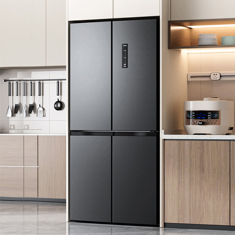 康佳(KONKA)居家瞬锁保鲜超大容量十字风冷冰箱 AR-555WPEG4高清大图