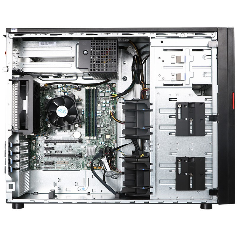 联想 Lenovo TS560(1*E3-1220V6/1*8GB/2*1TB热插拔硬盘/DVD)塔式服务器