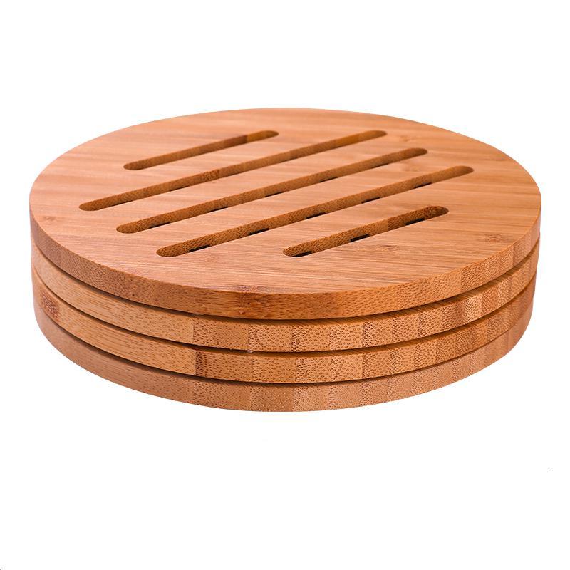 碗垫隔热垫餐桌垫楠竹餐垫烘焙精灵竹垫砂锅垫盘垫家用菜垫子防烫垫