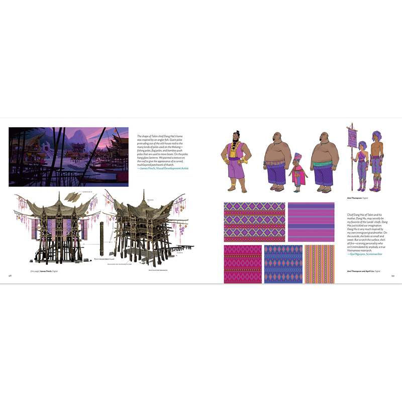 [正版]寻龙传说电影设定集 英文原版 Art of Raya and the Last Dragon 精装动画电影艺术高清大图