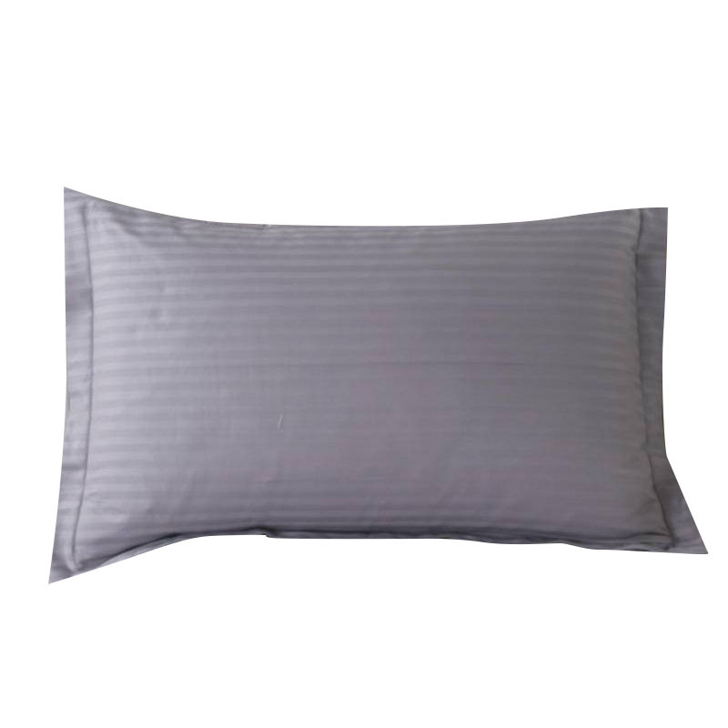 比韩 纯棉暗条纹床上用品枕套颜色可选可订制常规 47*75cm单个装 个高清大图