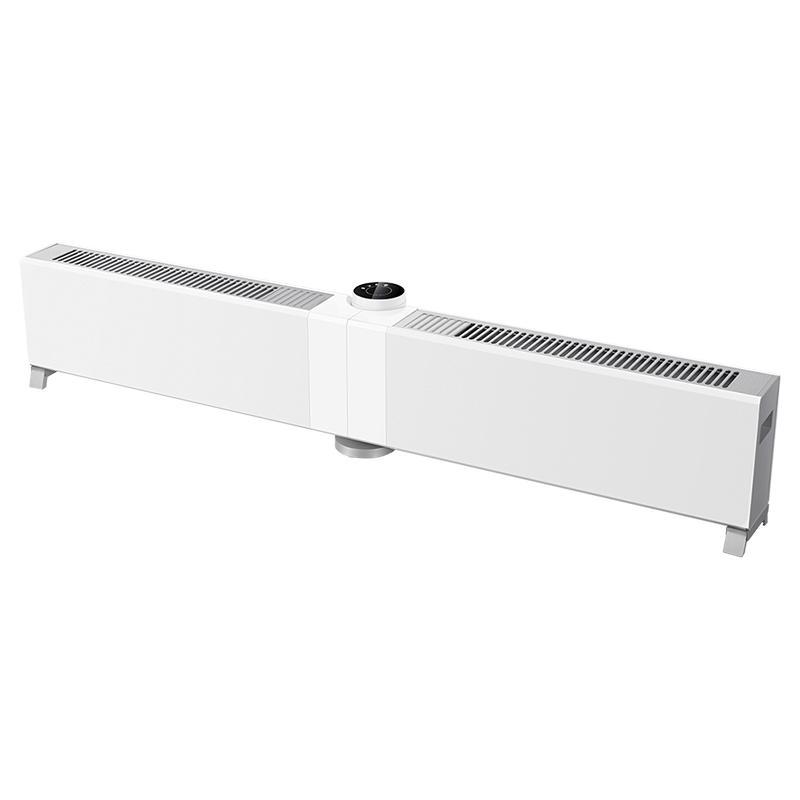 美的(Midea)踢脚线取暖器可折叠取暖器 电暖气家用移动地暖对流式干衣电暖器电暖风浴室防水防尘IP24 HDW22MV