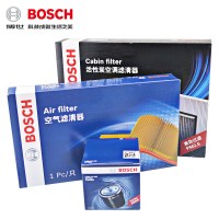博世(BOSCH)滤清器套装 空气滤空调滤机油滤适用于标致308/408/世嘉