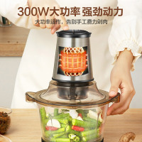 苏泊尔(SUPOR)绞肉机家用约2升大容量料理机 多功能打蒜器绞馅机碎肉搅肉机切菜辅食搅拌机JR05-300单刀