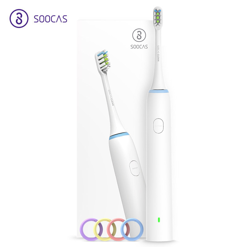 素士(SOOCAS)电动牙刷 成人充电式超声波牙刷全自动牙刷震动男女通用牙刷 X1青春版