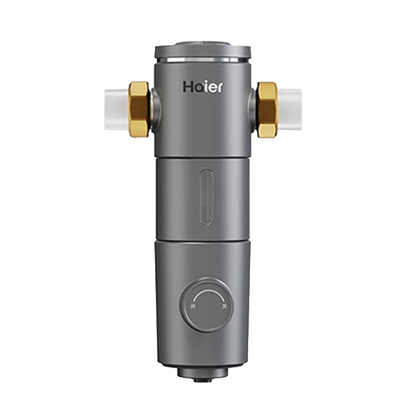 海尔(Haier)前置过滤器7T大通量家用净水器40微米反冲洗精滤实时水压监测全屋净水HP-37