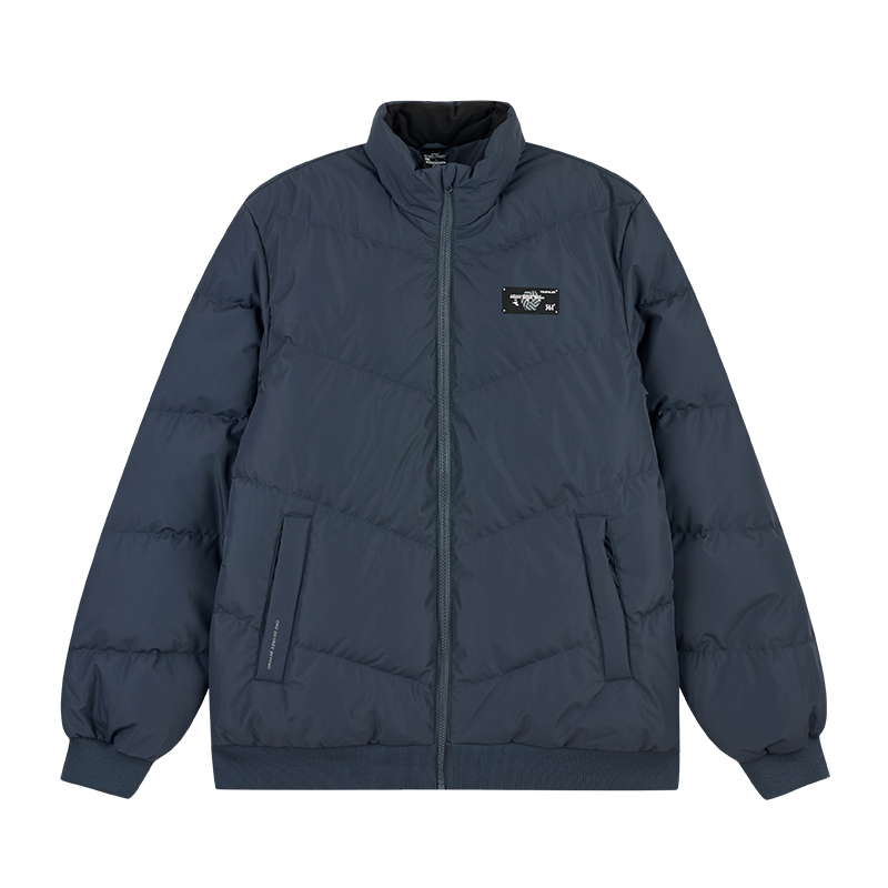 361°羽绒服冬季新款男上衣羽绒夹克552344307 L 石板灰
