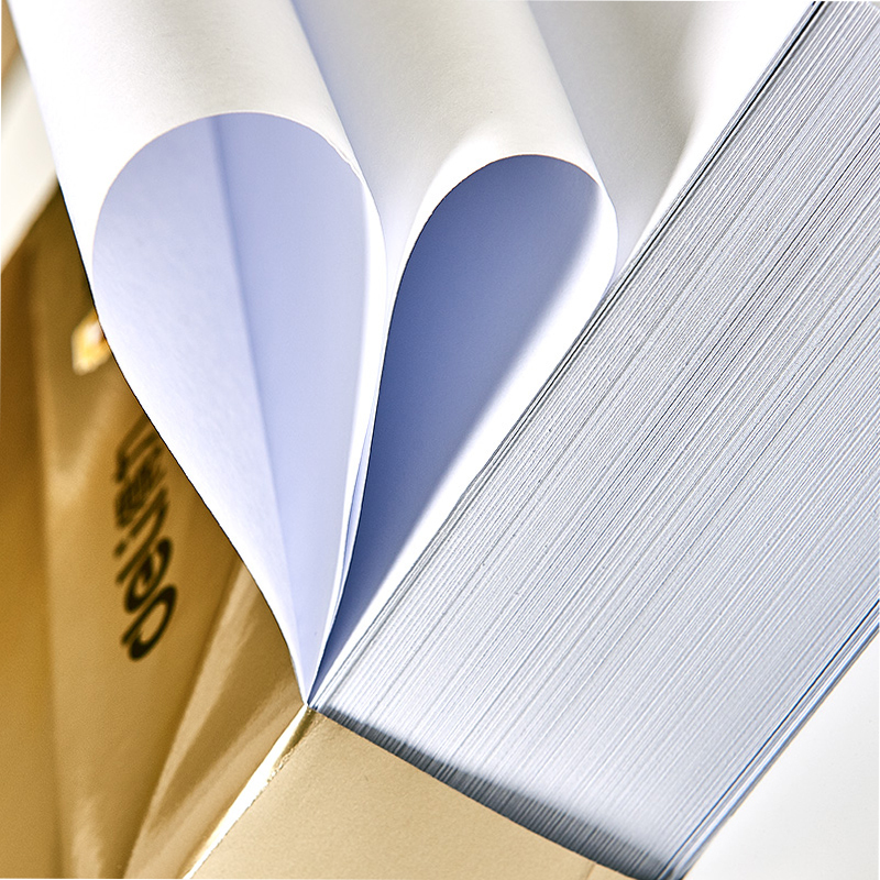 得力标王复印纸双面打印a4纸办公用品80克标王纯木浆5包装