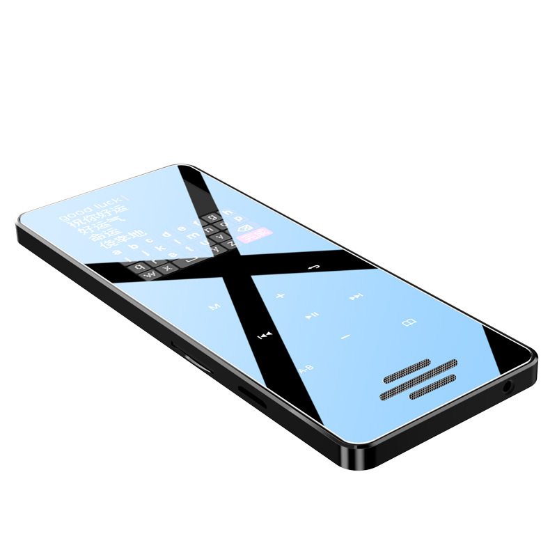 纽曼(Newsmy) MP3音频播放器 A65蓝牙版 8G 黑色无损音乐 迷你学生随身听 有屏插卡录音 AB复读