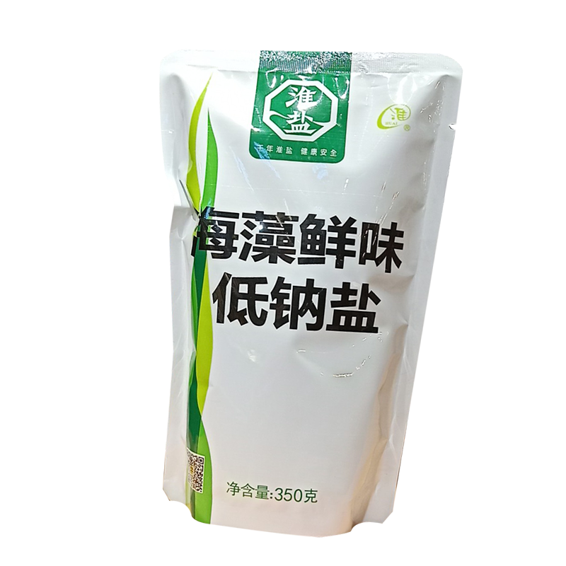 海藻鲜味低钠盐350g/袋