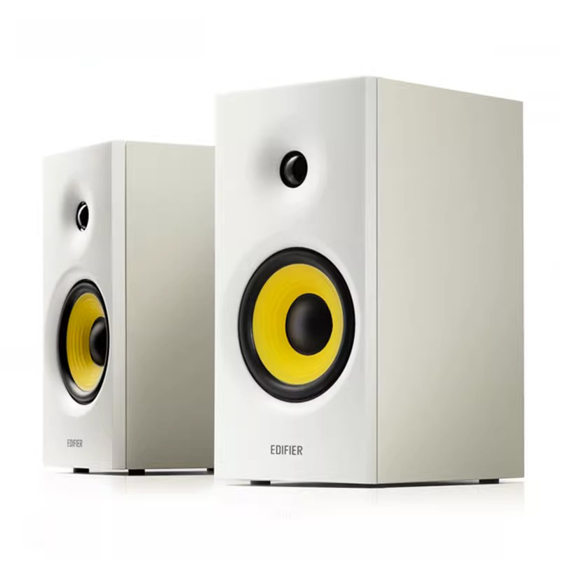 EDIFIER/漫步者R1080BT无线蓝牙桌搭面音响笔记本台式机电脑高音质音箱 白色高清大图