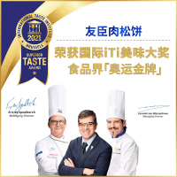 正宗友臣牛可可金丝肉松饼500g/约14-15个整箱传统糕点心网红小零食休闲零食小吃