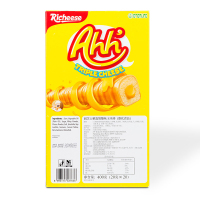 印尼进口纳宝帝Nabati丽芝士雅嘉奶酪味夹心玉米棒400G 办公休闲零食 下午茶点心 饼干