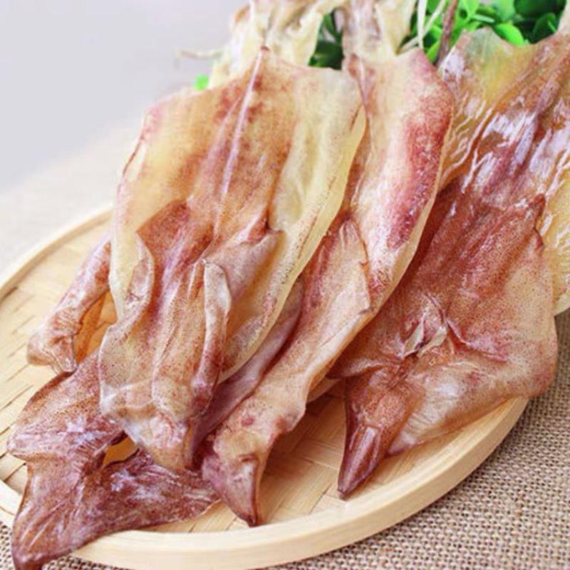 湛江海鲜特产鱿鱼干货手钓自晒新鲜鱿鱼淡晒野生天然烧烤大鱿鱼干