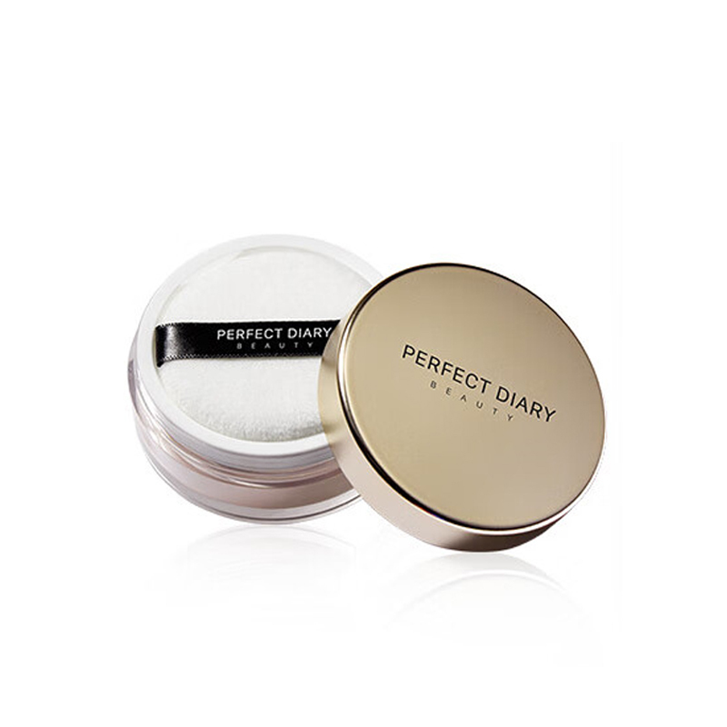 完美日记(PERFECT DIARY) 云纱柔焦控油散粉01透明色(自然白)