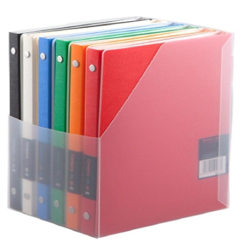 齐心 (COMIX) Compera 原味系列 26孔PP活页夹 白色 C7004 B5一百起订 单本价格