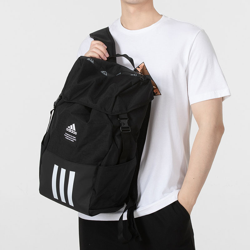 阿迪达斯 (adidas)男包女包2023新款户外旅行出游学生书包运动包透气双肩包 HC7269