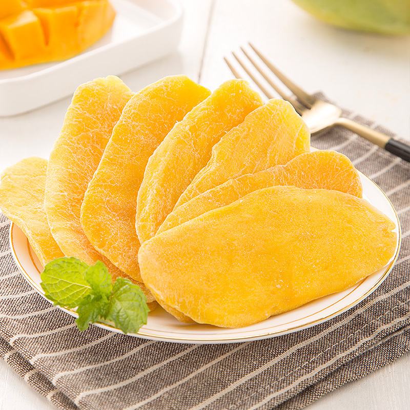 比比赞芒果干水果干脯蜜饯网红休闲零食品小吃 100g