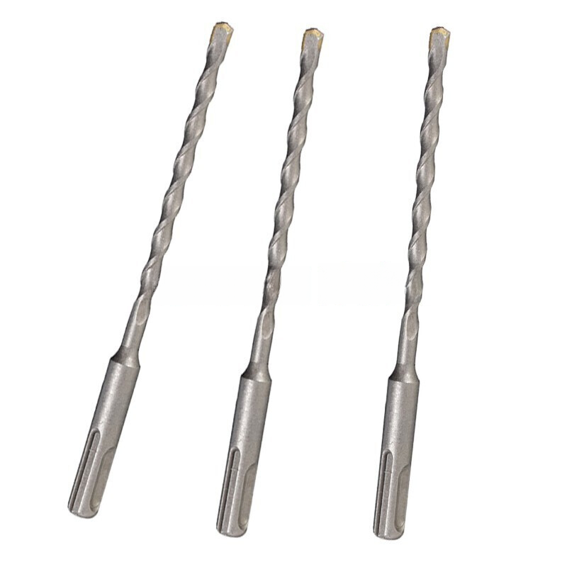 得力 deli 电锤圆柄两坑两槽钻头混凝土钻头水泥混凝土墙壁电锤钻头