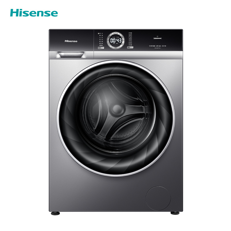 海信(Hisense)蒸汽直驱D系列 10公斤大容量 永磁直驱变频 超薄变频滚筒洗衣机 HG100DF14D