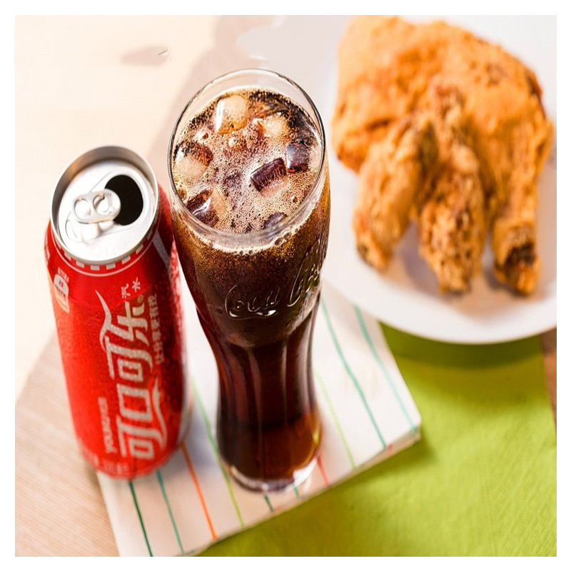 可口可乐可乐味汽水330mL*6高清大图