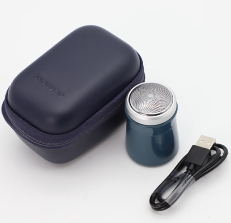 思嘉思达拇指剃须刀SKD-T0017高效浮动刀网贴面不拉扯持久续航快速充电便携设计智能科技高清大图