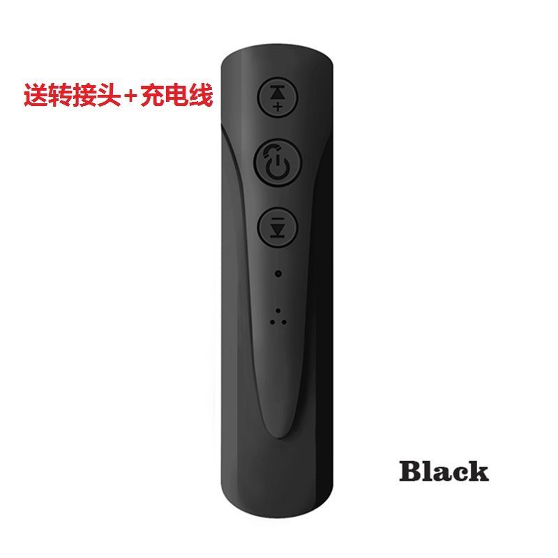 火豹车载u无损音质无线蓝牙接收器音频外置适配器音乐耳机发射器 160黑色