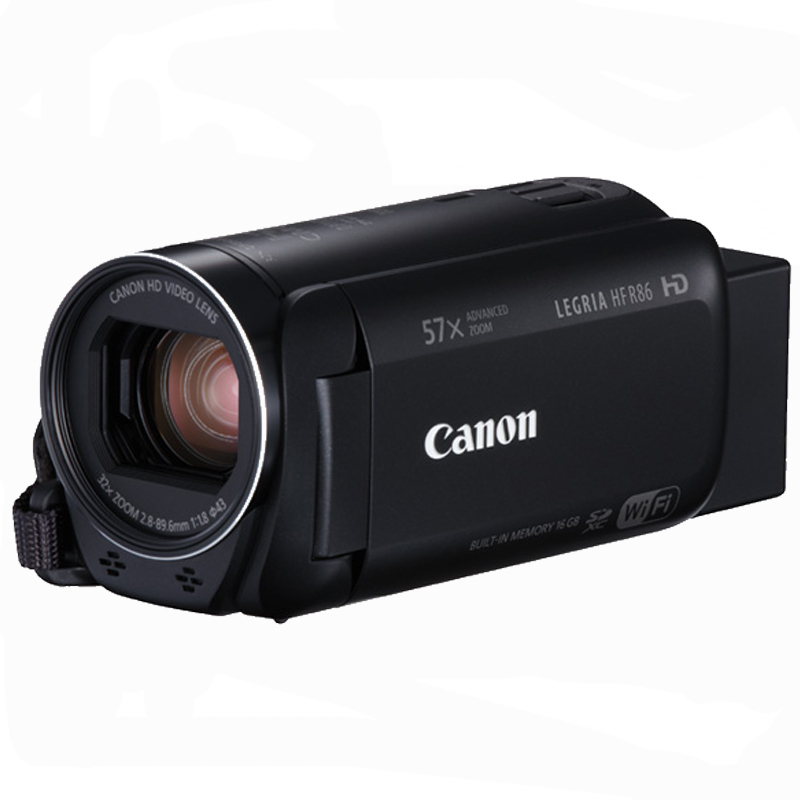 佳能(Canon) HF R86 家用数码摄像机 32倍光倍变焦 57倍优化变焦