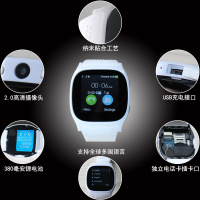 极控者(TiMER)T8新款蓝牙智能smart watch成人插卡电话触屏手表支持心率电子表