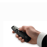 罗技（Logitech）R800 无线翻页笔PPT翻页器绿光电子教鞭培训激光笔演示器 黑色