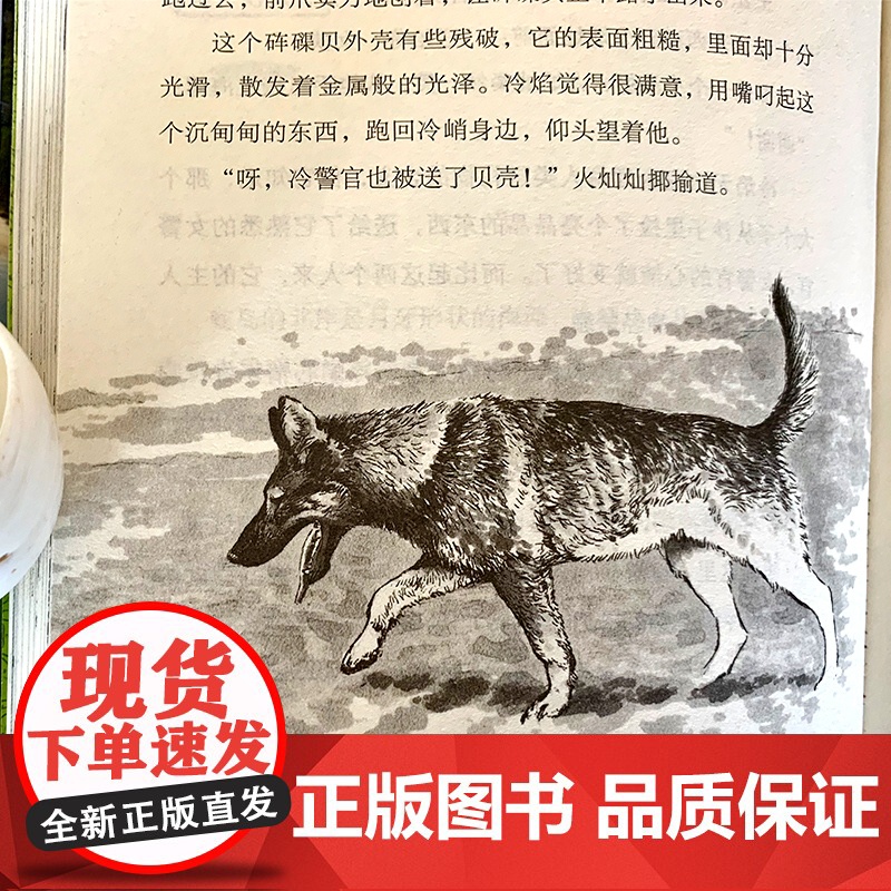 沈石溪动物小说警犬冷焰全集3册沈石溪原创新作中国警犬探案故事6-12周岁三四五六年级小学生课外阅读经典儿童文学故事书高清大图