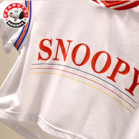 史努比(SNOOPY)女童吊腰短袖T恤儿童春夏季女孩子衣服宝宝运动休闲T恤时尚卡通衣服SP02GT6039T