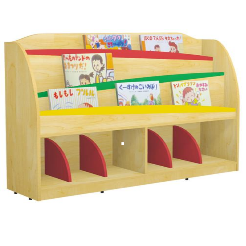 首指(SZ)枫木纹造型书架/SZ-YR-S1203 枫木色